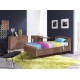Piękne łóżko w drewnianej obudowie- PB 533