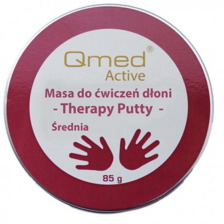 Qmed Therapy Putty –  masa do rehabilitacji dłoni średnia 