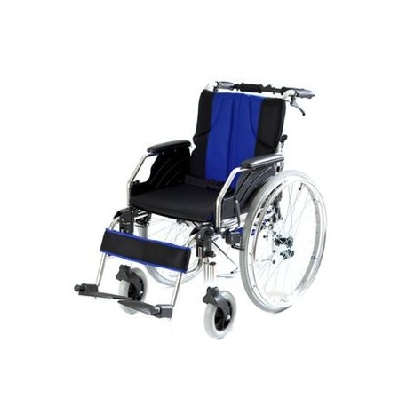 Wózek inwalidzki stalowo-aluminiowy